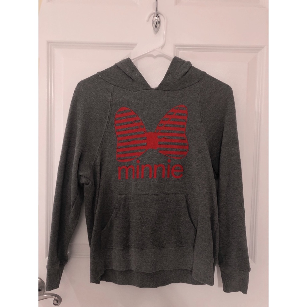 Women’s Minnie Mouse Grey Hoodie!